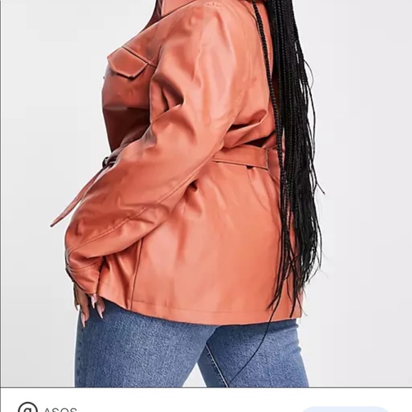 Rust Spice Belted Jacket 